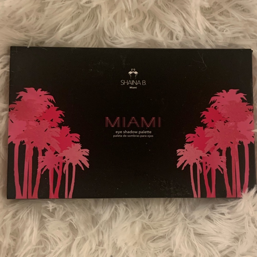 Shana B Miami eye shadow palette